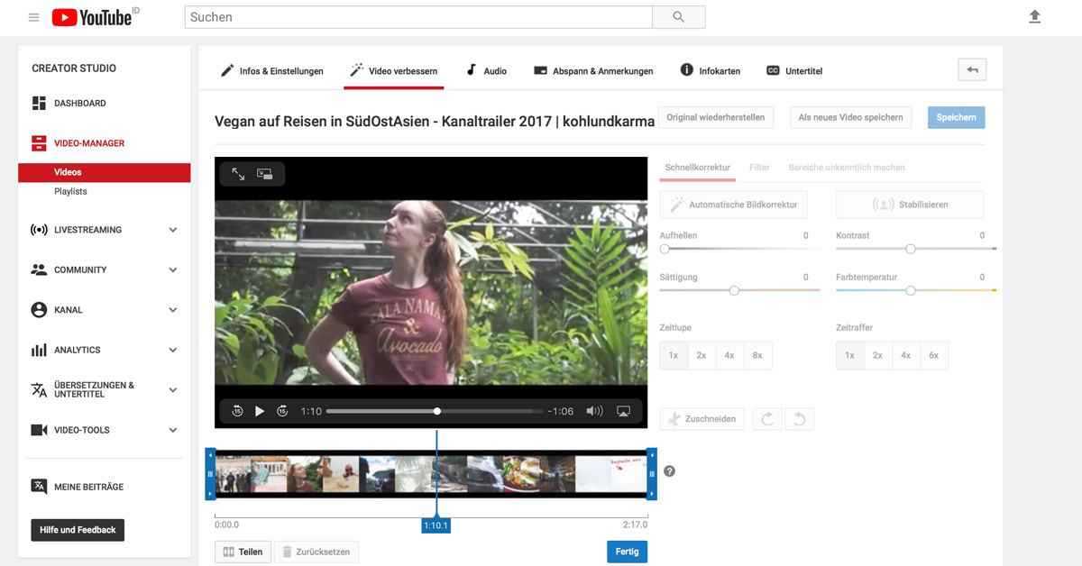 Youtube Mac Apple Windows Screenshot kostenlose Videoschnitt Programme Video-Hilfe Sebastian Fischer